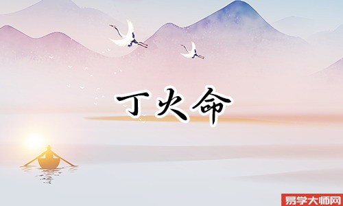 八字中的丁火命是什么意思?