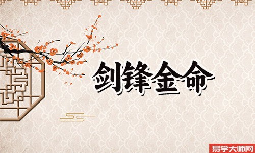 剑锋金命是偏财格吗,一生运势怎么样?