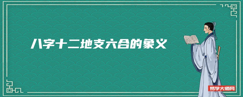 八字十二地支六合的象义