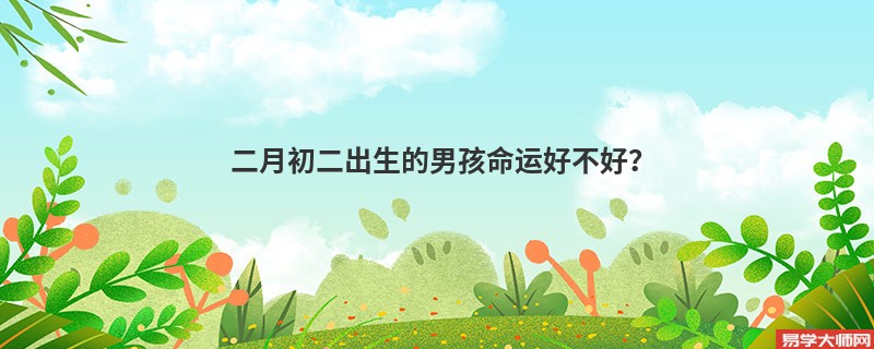 二月初二出生的男孩命运好不好？