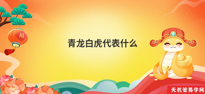 青龙白虎代表什么