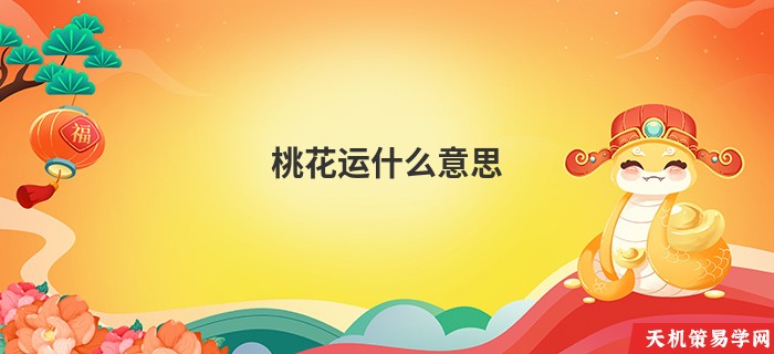 桃花运什么意思