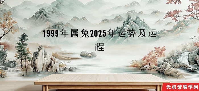 1999年属兔2025年运势及运程