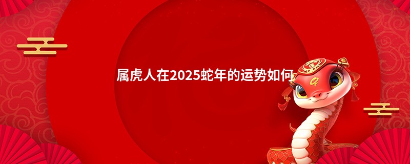 属虎人在2025蛇年的运势如何