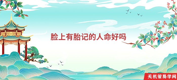 脸上有胎记的人命好吗