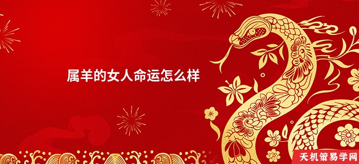 属羊的女人命运怎么样