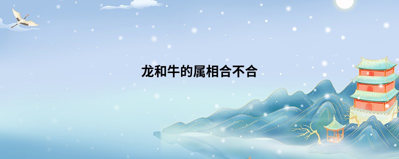 龙和牛的属相合不合