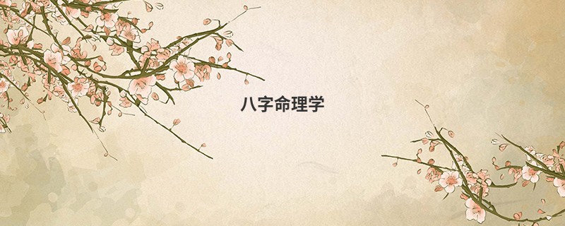 八字命理学