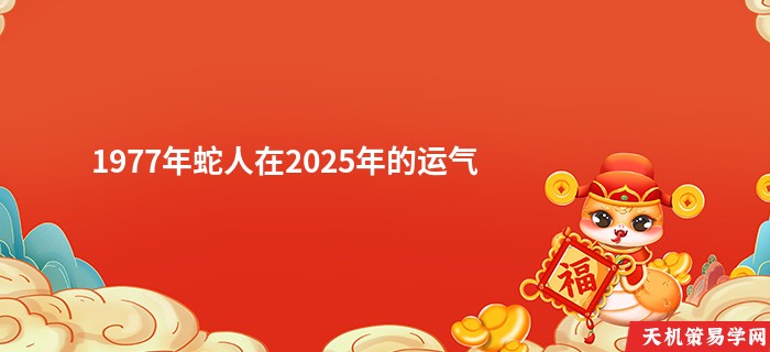1977年蛇人在2025年的运气
